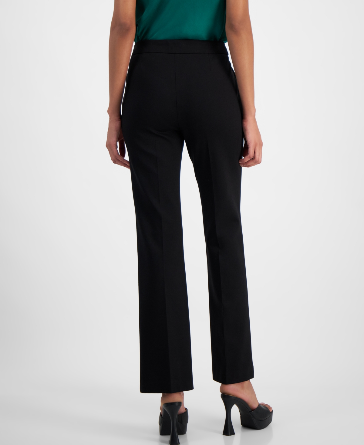 Bar Iii Women's High-Rise Flare-Leg Pants, Created for Macy's