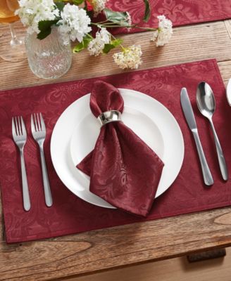Elrene Caiden Damask Placemat, Set of 4
