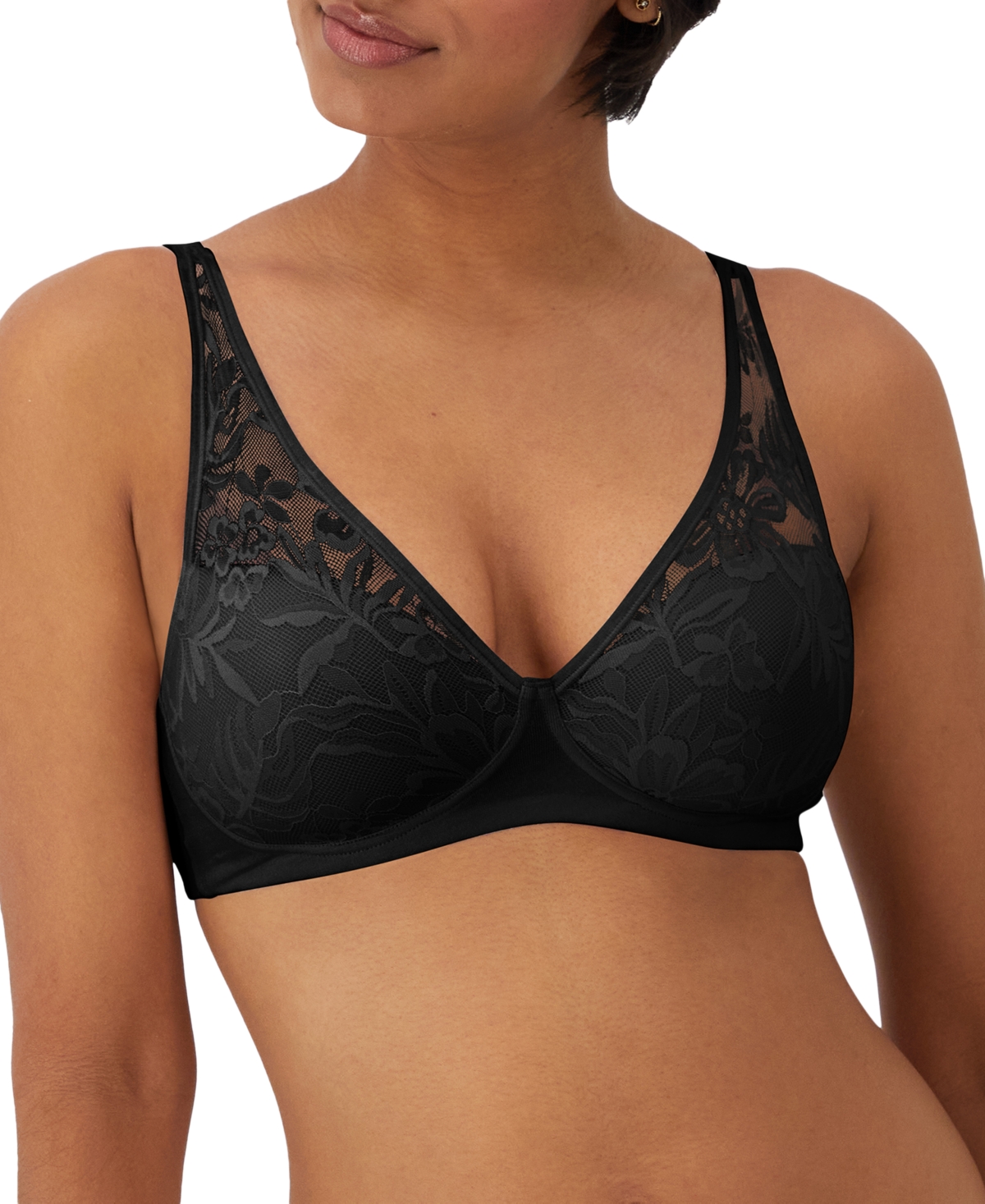 Women's Breathe Wireless T-Shirt Bra DF7594 - ROSE TEA