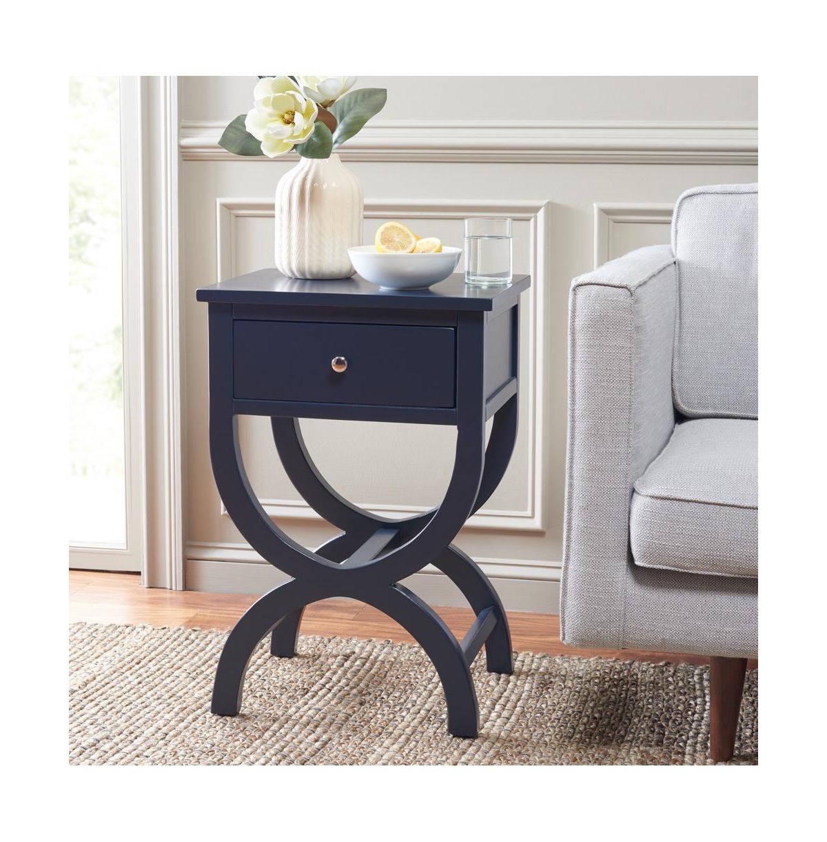 Maxine Accent Table With Storage Drawer