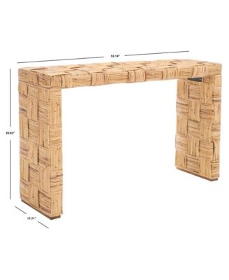 Adkin Rattan Console