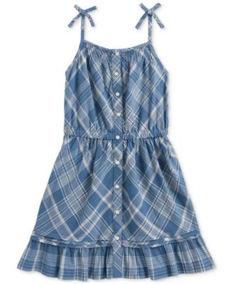 Polo Ralph Lauren - Toddler & Little Girls Plaid Cotton Madras Dress