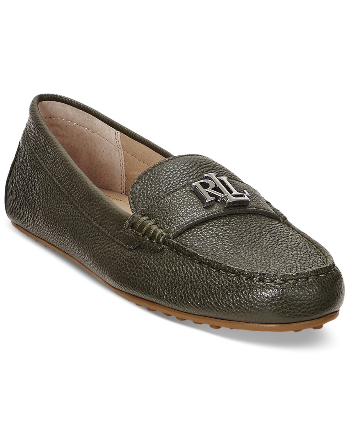 Lauren Ralph Lauren Women's Barnsbury Slip-On Driver Loafer Flats