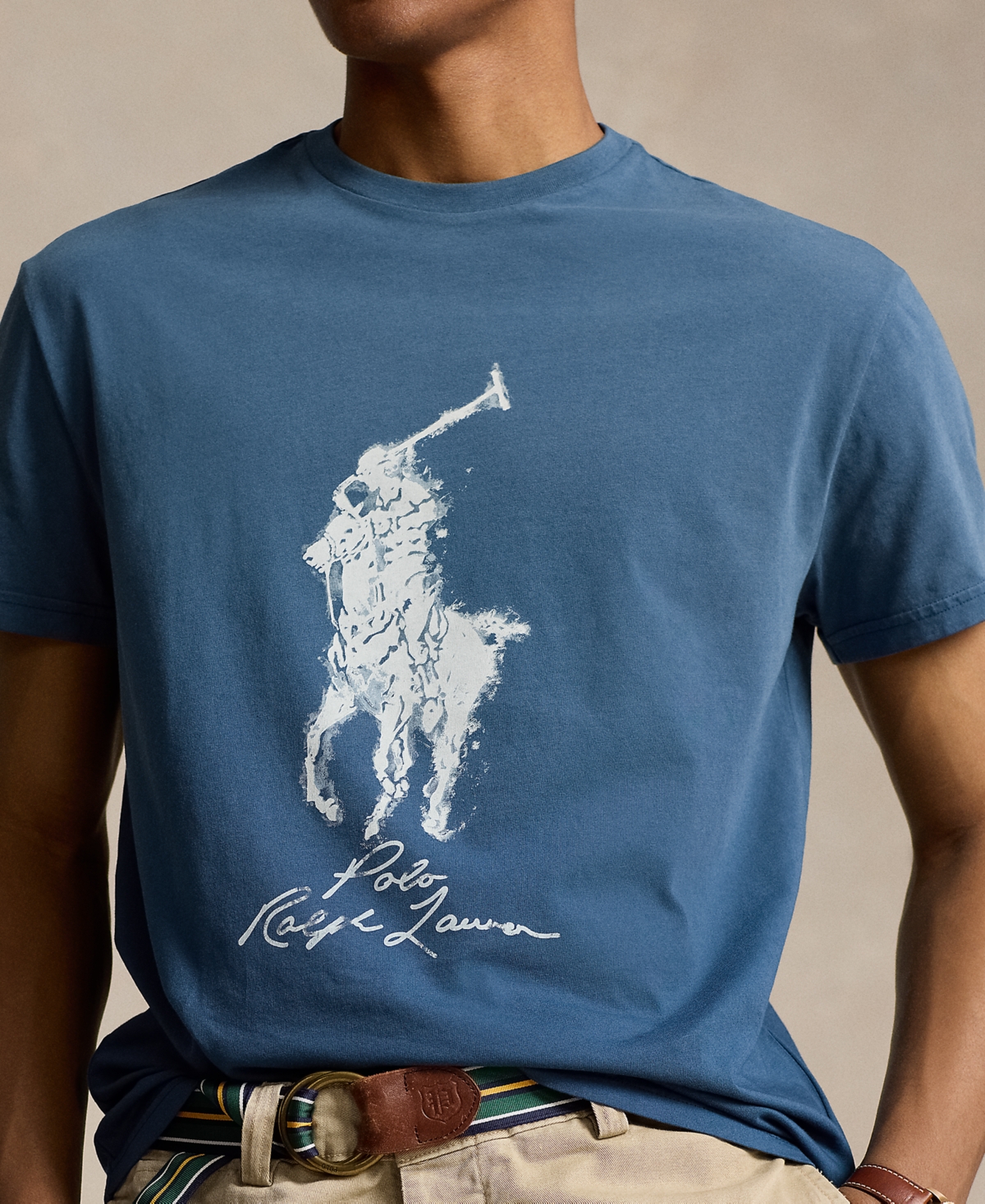 Polo Ralph Lauren Men's Classic-Fit Big Pony Jersey T-Shirt