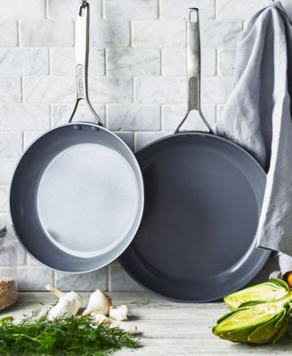 Paris Pro 10" & 12" Ceramic Non-Stick Fry Pan Set 