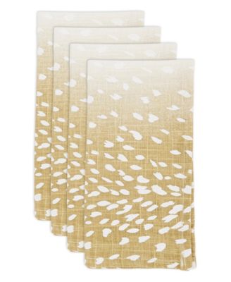 Earthy Antelope Print Napkin Set of 4, 20"x20"