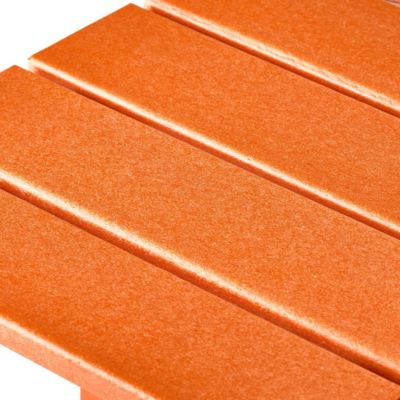 3 Piece set Outdoor Patio Poly Adirondack rocking chairs with side table