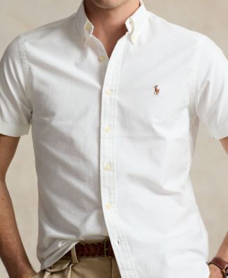 Men's Classic-Fit Short-Sleeve Oxford Shirt
