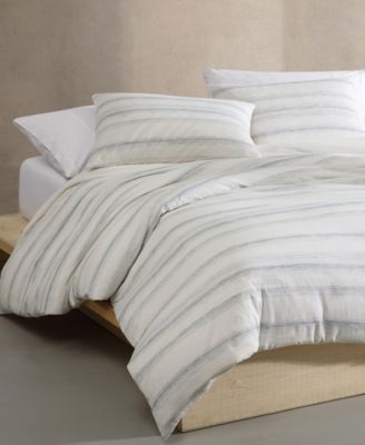 CLOSEOUT! Strie Stripe 3 Piece Comforter Set, Queen