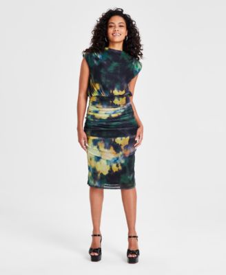 corset tie back dress MissJophiel Floral Print Tulle Prom with Bodycon Mternity Dressess Size:32 Berry Satin Floral Skater