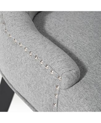 Upholstered Wingback Button Tufted Dining Chair