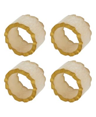 Resin Artistry Napkin Ring Set of 4