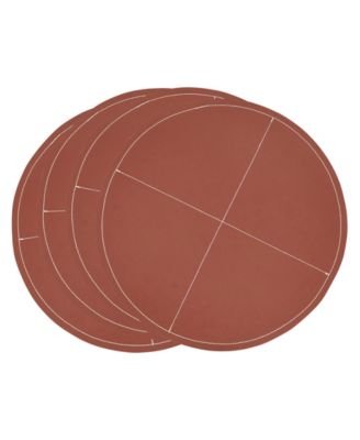 PU Leather Luxe Placemat Set of 4,15"x15"