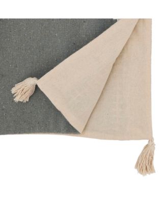 Saro Lifestyle Whipstiched Collection In Grey