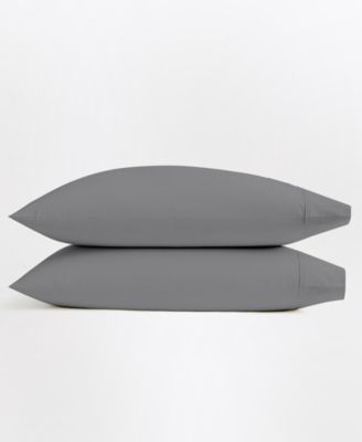 400 Thread Count Cotton Percale Pillowcase Pair, King