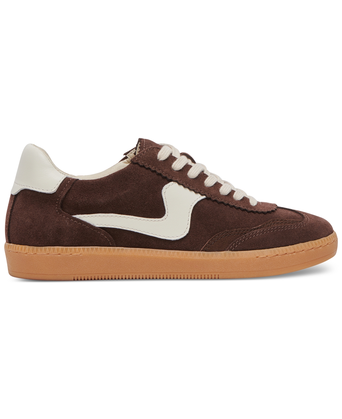 Dolce Vita Women's Notice Low-profile Lace-up Sneakers In Brown