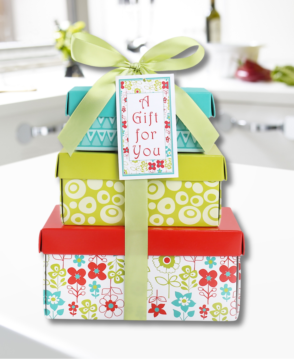 Alder Creek Gift Baskets Sunshine 3 High Gift Tower In No Color