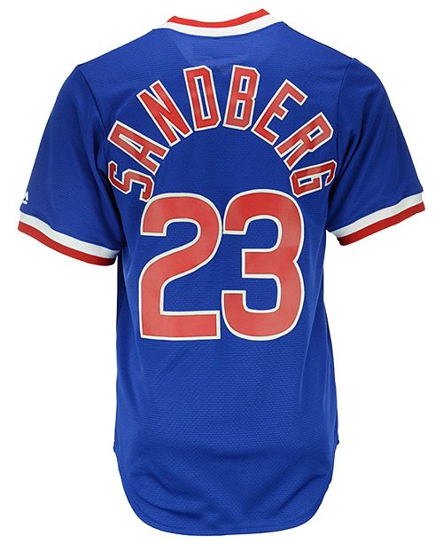 Majestic Ryne Sandberg Chicago Cubs Cooperstown Replica Jersey