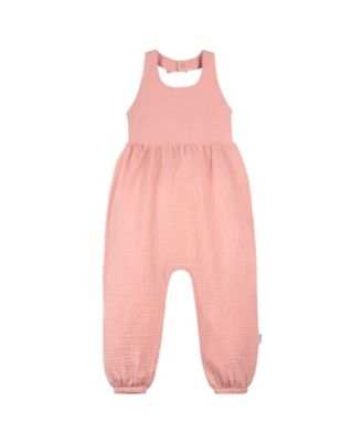 Toddler Girls Gauze Halter Romper