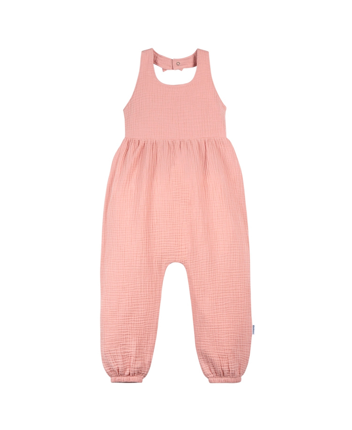 Gerber Toddler Girls Gauze Halter Romper