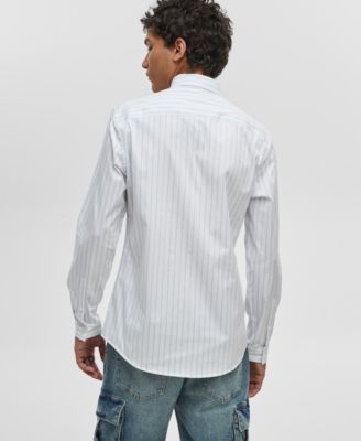 Men's Slim-Fit Button-Down Sport Shirt, Created for Macy's 