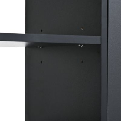  2-Tier Shoe Cabinet with 4 Flip Drawers