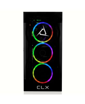 SET Gaming Desktop - Liquid Cooled AMD Ryzen 9 5900X 3.7GHz 12-Core Processor, 32GB DDR4 Memory, GeForce RTX 3060 12GB GDDR6 Graphics, 500GB SSD, 4TB HDD, WiFi, Windows 11 Home 64-bit