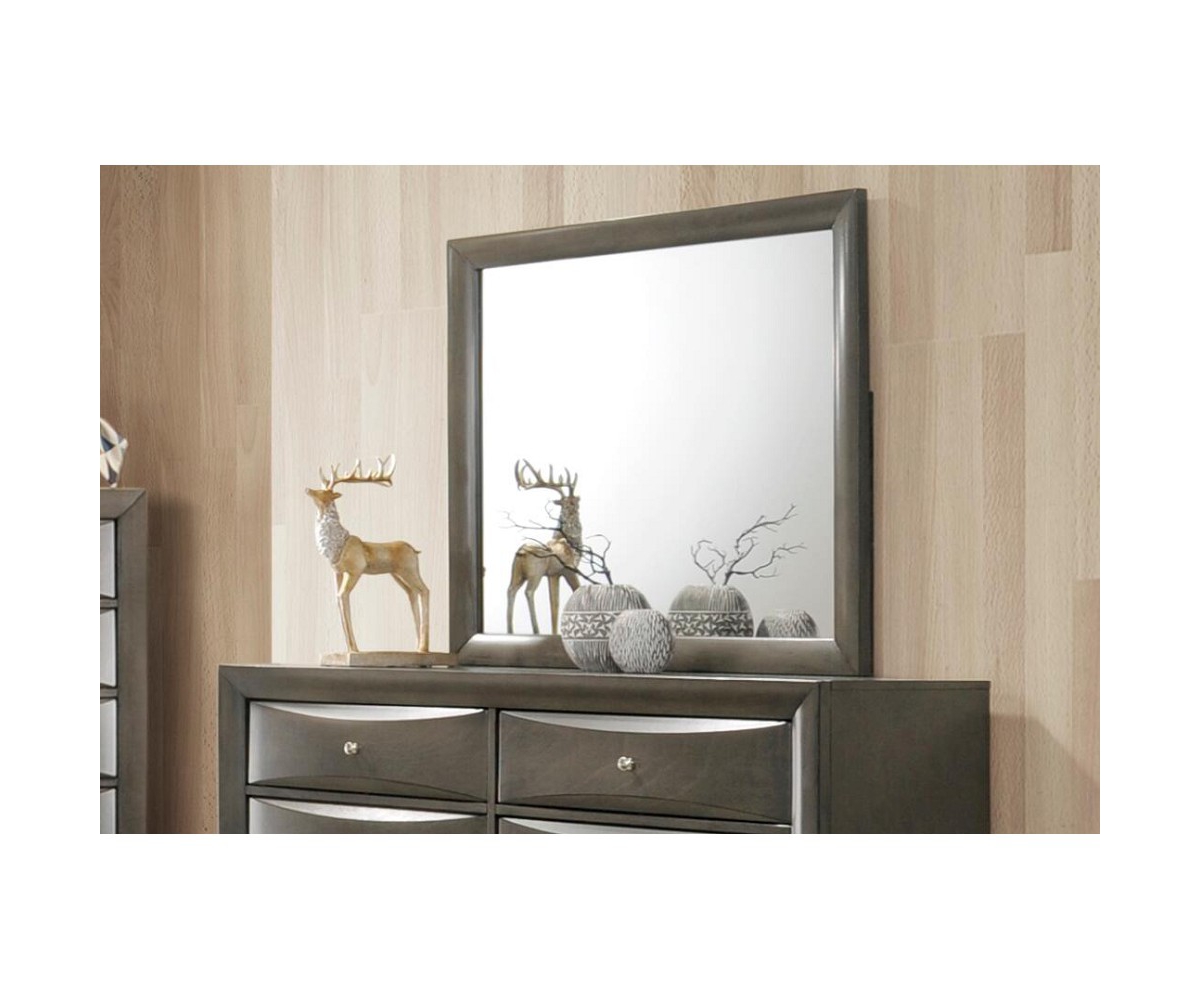Streamdale Furniture Ireland Mirror In Gray- Oak