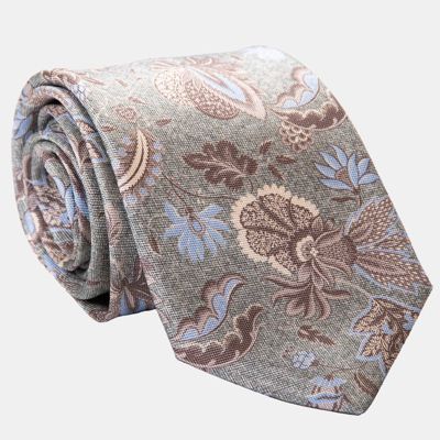 Men's Medici - Printed Silk Tie for Men