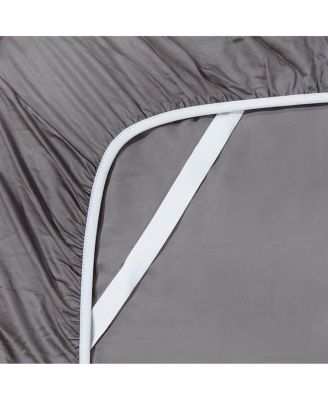 Low Profile (7-10 Inches) Sheet Set 100% Cotton Sateen USA, Twin XL