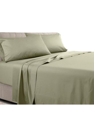 Low Profile (7-10 Inches) Sheet Set 100% Cotton Sateen USA, California King