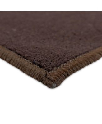 D-Shape Kitchen Throw Rugs (18x30 in.), Non-Skid Backing, Color Options