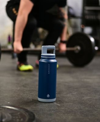 Alpine Flip 'N Sip Insulated, Leakproof Water Bottle with Straw, 40 OZ