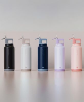 Alpine Flip 'N Sip Insulated, Leakproof Water Bottle with Straw, 40 OZ