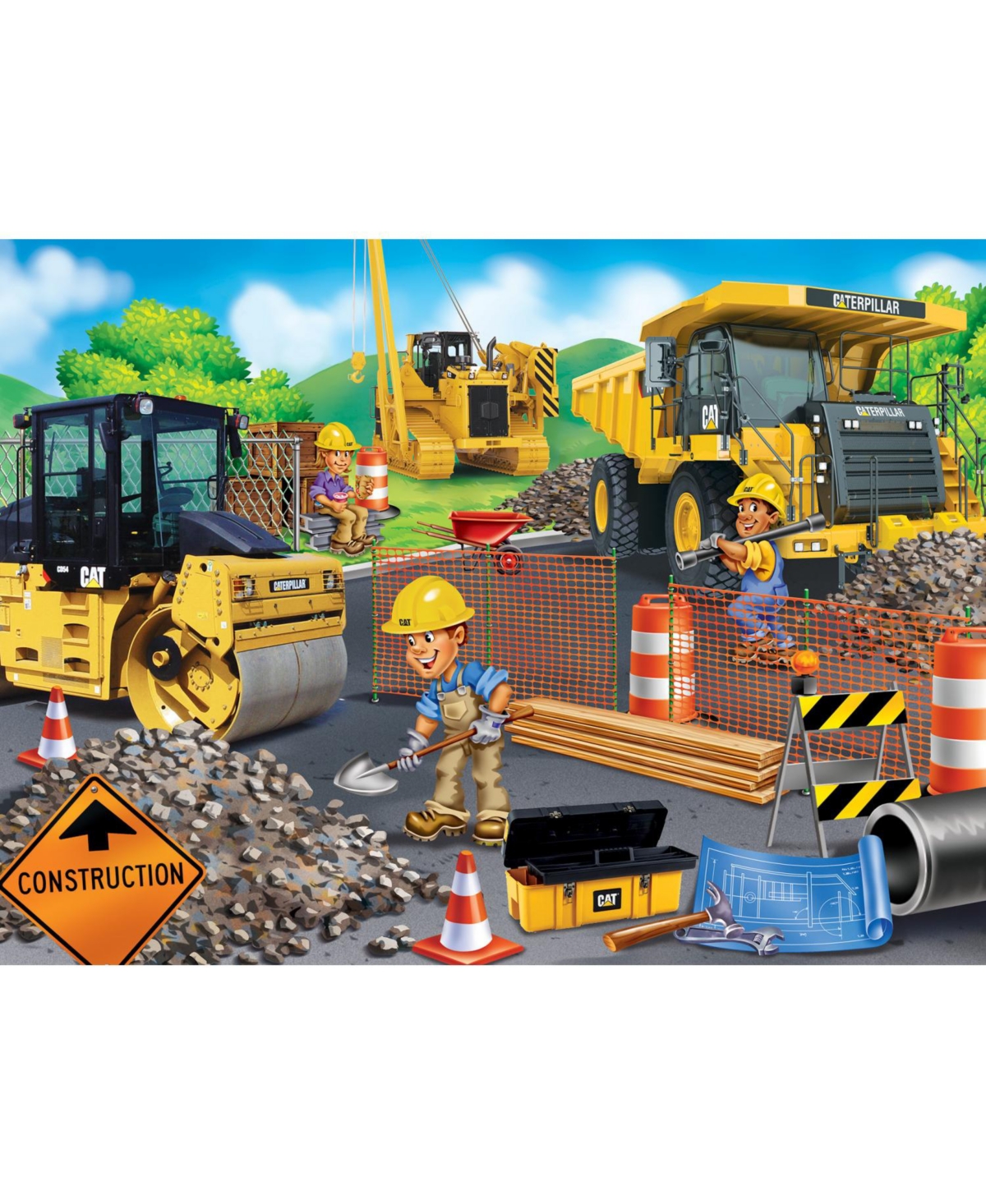 Masterpieces 60 Piece Kids Jigsaw Puzzle - Cat Parking Lot -