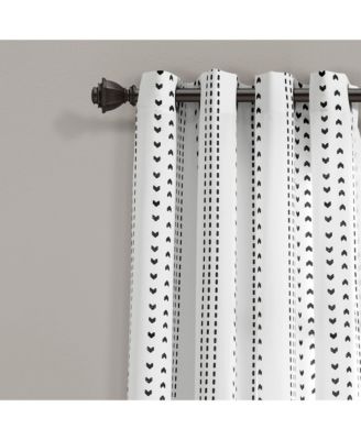 Hygge Stripe Window Curtain Panels