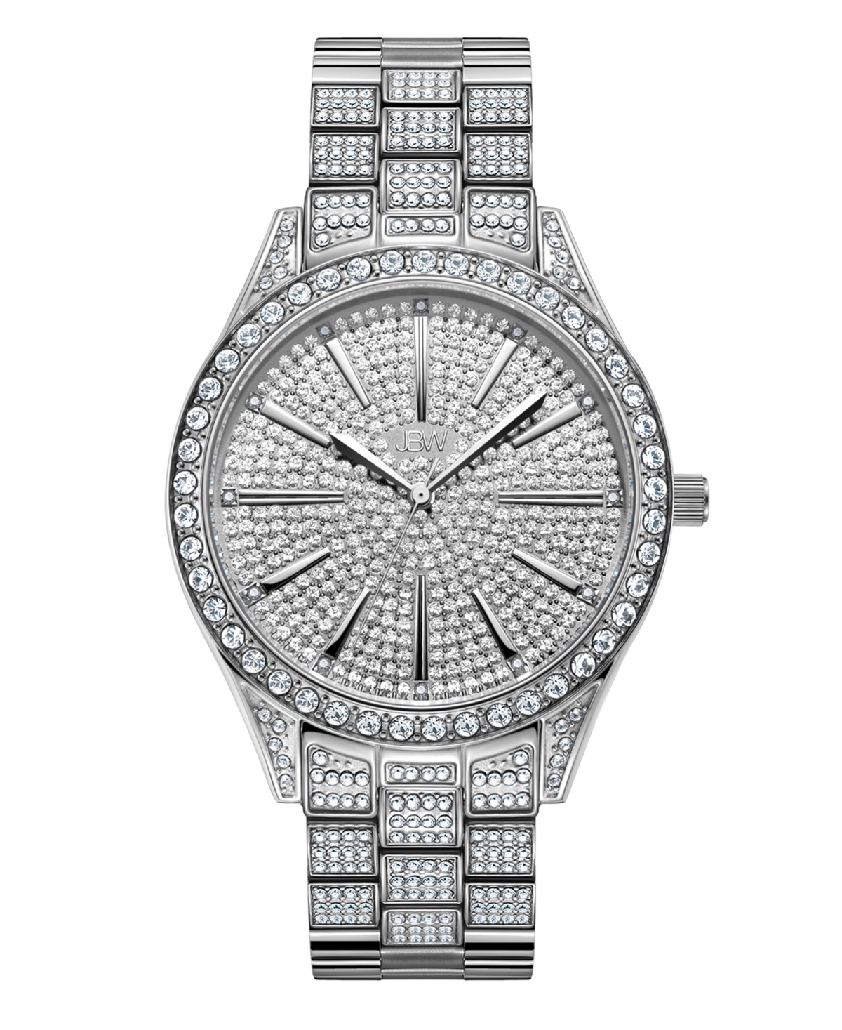 Women's Cristal Diamond (1/8 ct.t.w.) Stainless Steel Watch - Silver