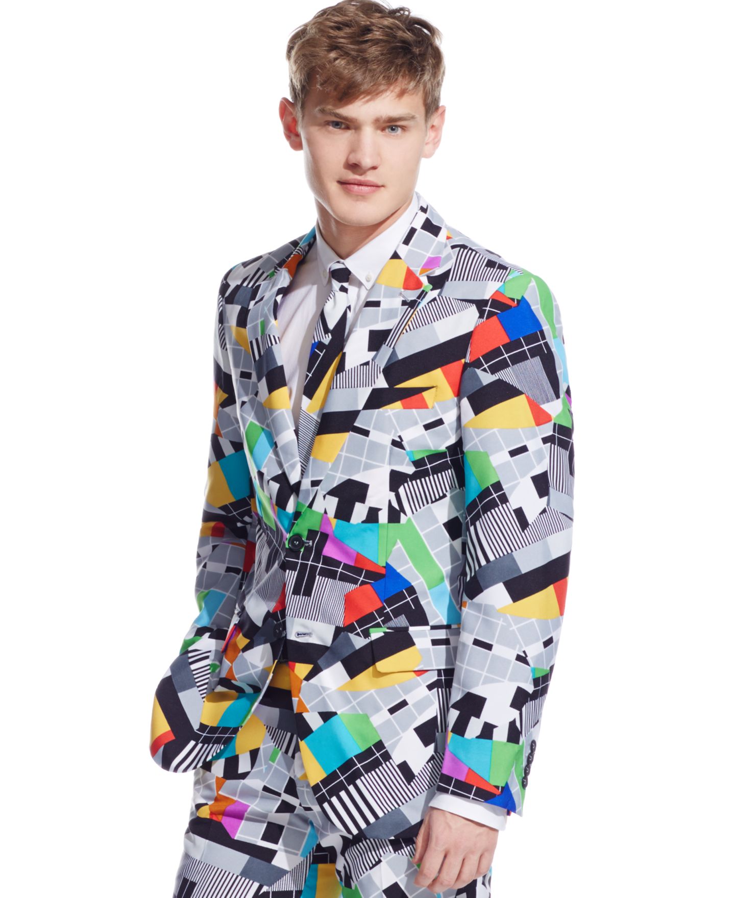 Мужской вечерний костюм OppoSuits Testival: пиджак, брюки и галстук, цвет: Miscellaneous — фото 1