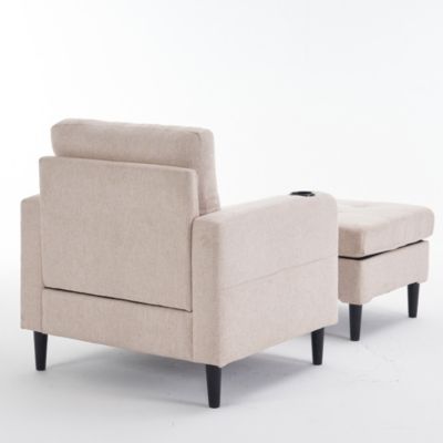 Armchair & Ottoman Set for Comfort and Style