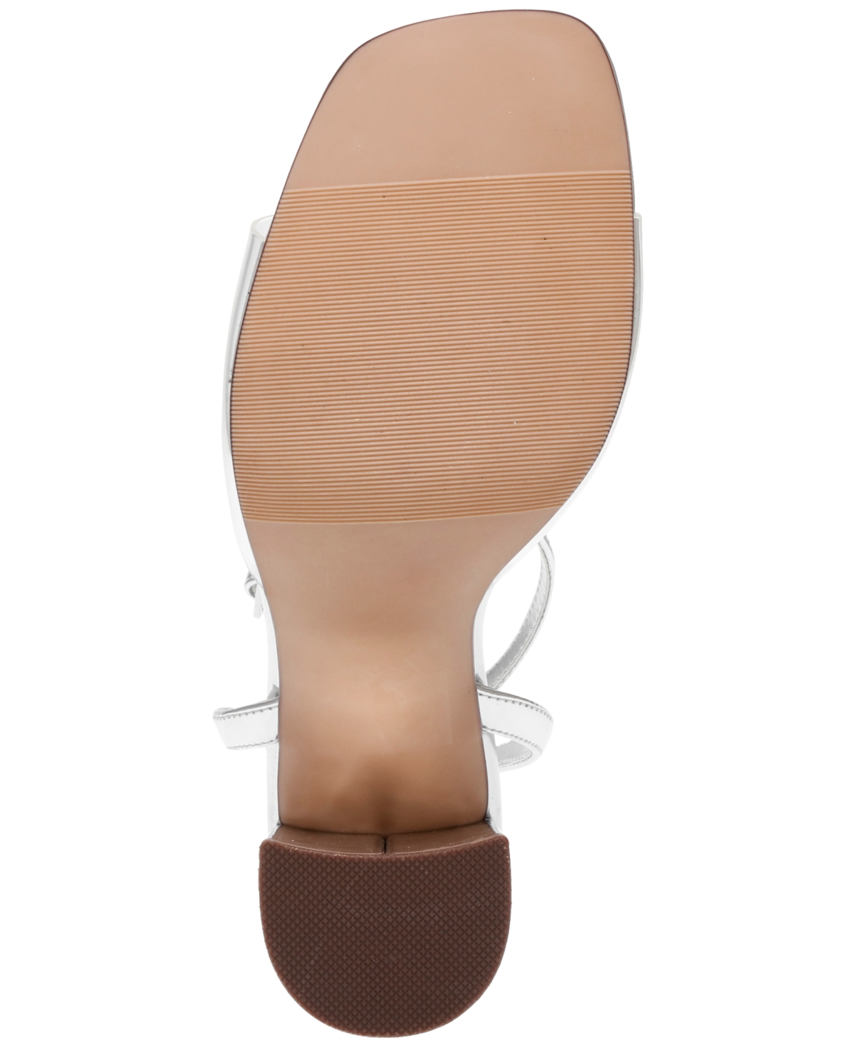 Wild Pair Nataliah Two-Piece Dress Sandals, Created for Macy's -Clear Vinyl