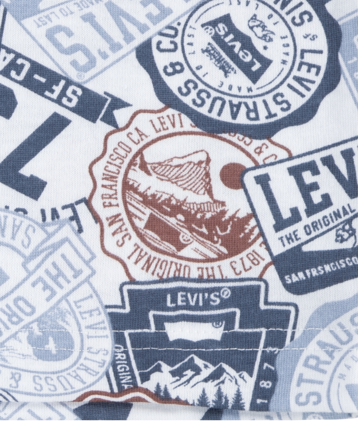 Levi's Little Boys Crest Printed Tee