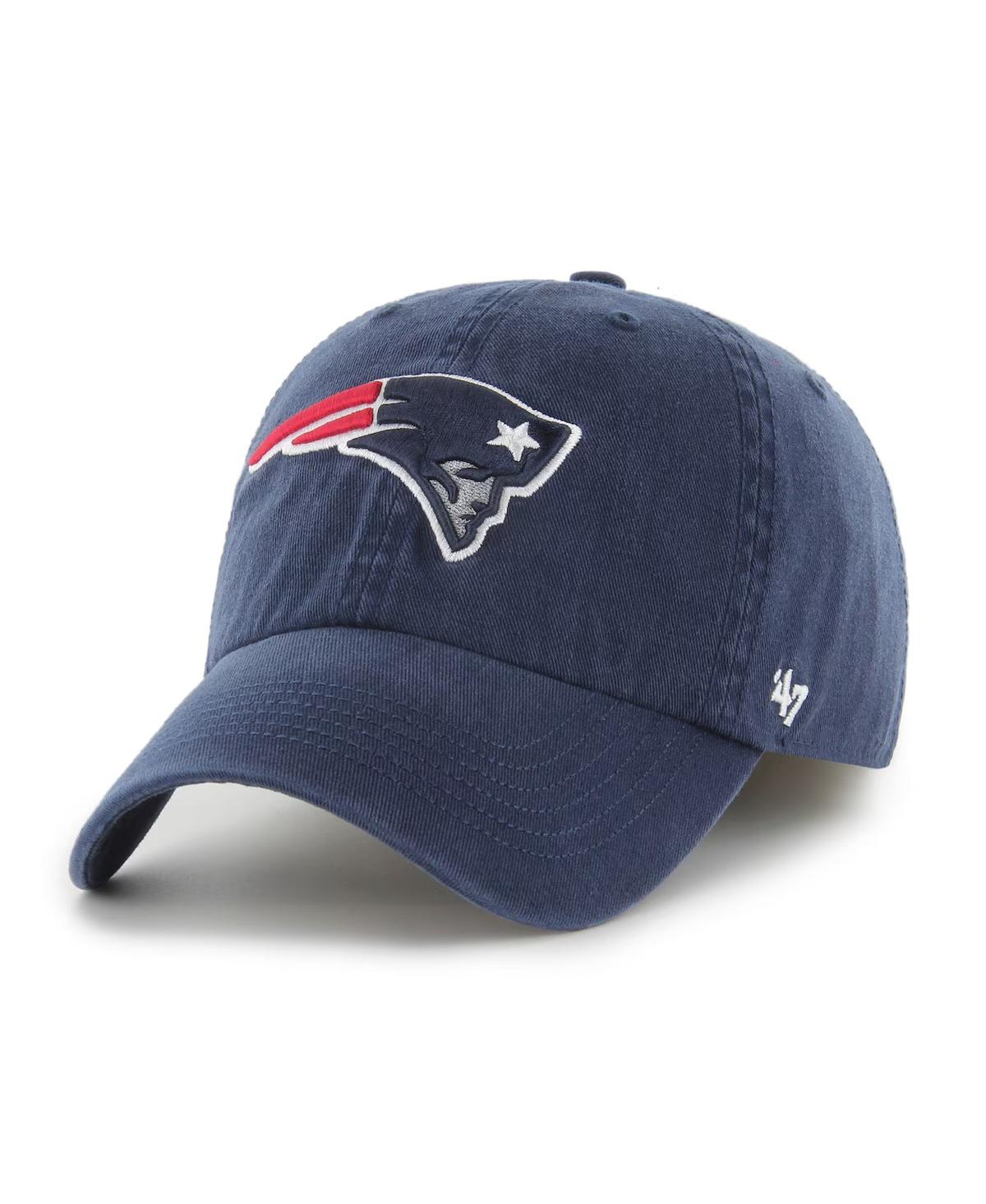Lids 47 Men's Navy New England Patriots Franchise Logo Fitted Hat In Navy