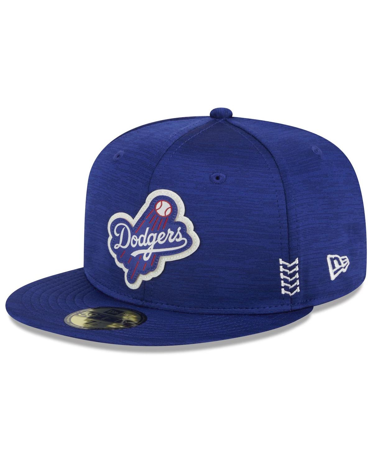 Shop New Era Men's Royal Los Angeles Dodgers 2024 Clubhouse 59fifty Fitted Hat