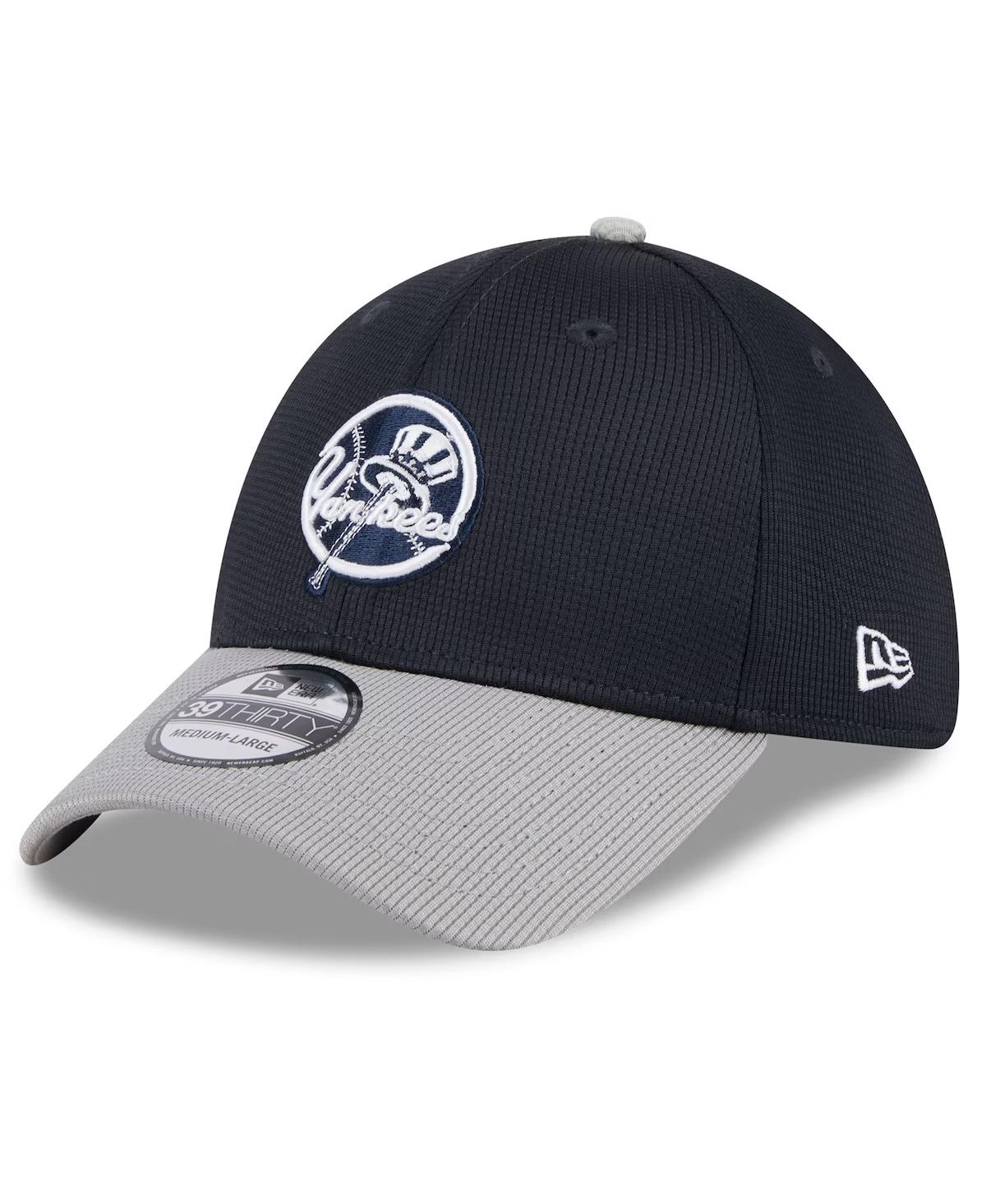 Men's Navy New York Yankees 2024 Batting Practice 39THIRTY Flex Hat - Navy