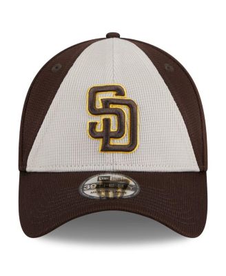 Men's Brown San Diego Padres 2024 Batting Practice 39THIRTY Flex Hat