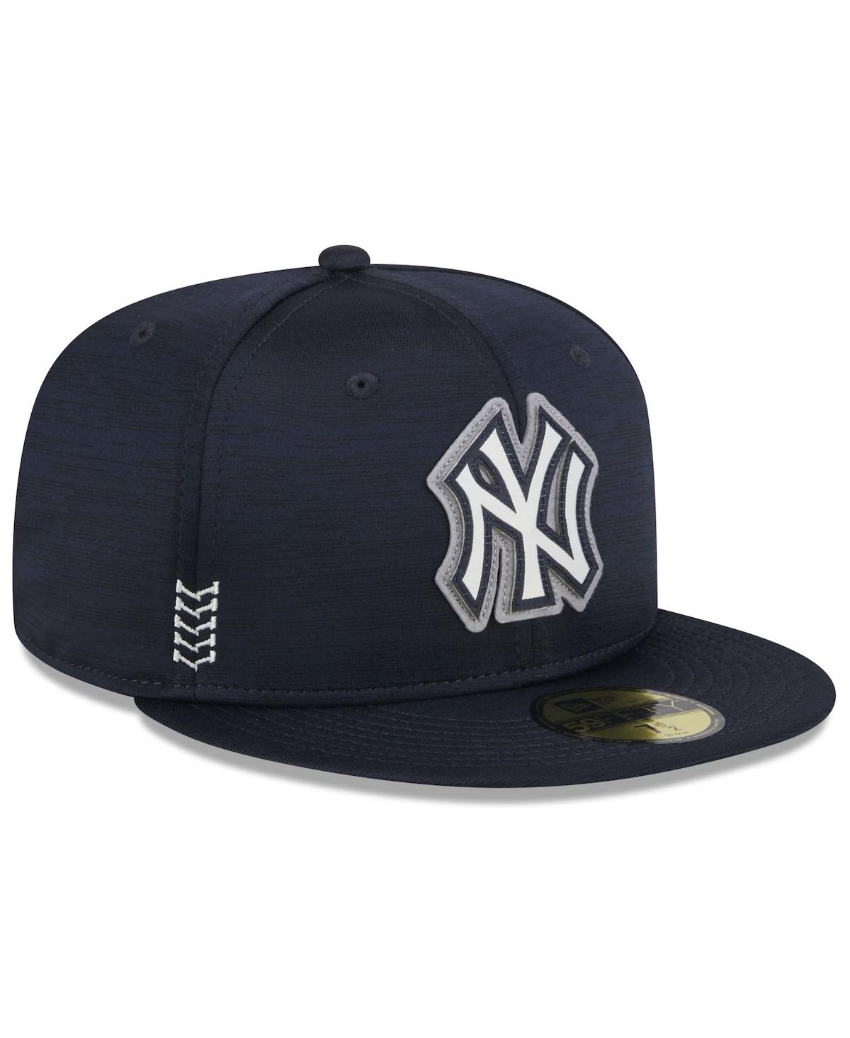 New Era Men'sNew York Yankees 2024 Clubhouse 59FIFTY Fitted Hat - Navy