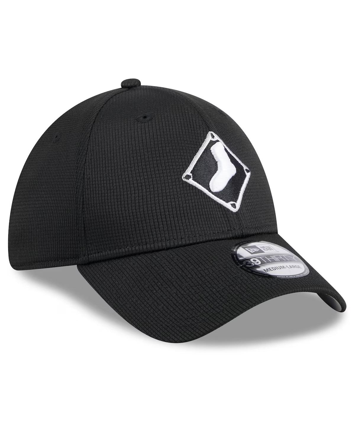 New Era Men'sChicago White Sox 2024 Batting Practice 39THIRTY Flex Hat - Black