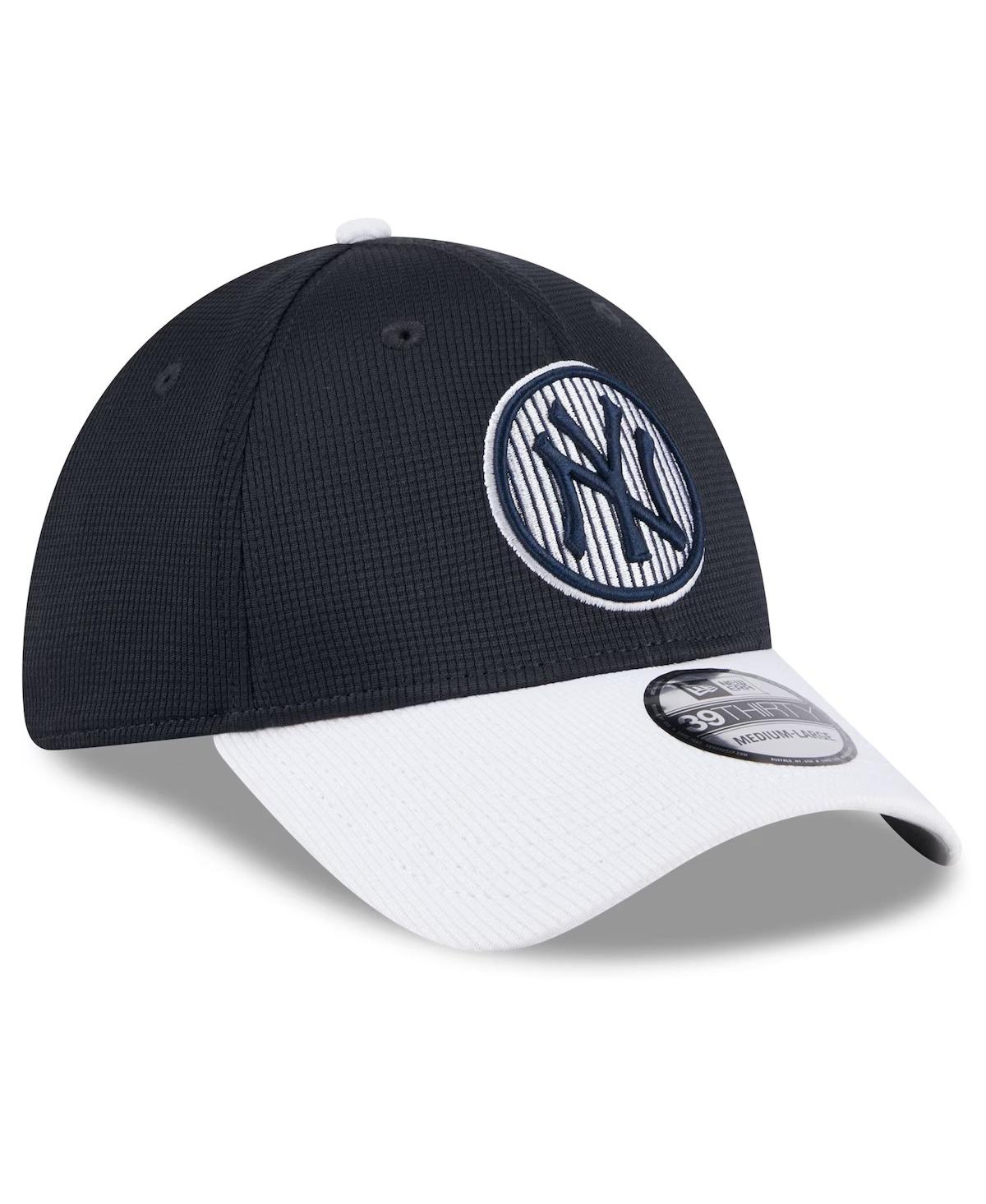 New Era Men'sNew York Yankees 2024 Batting Practice 39THIRTY Flex Hat - Navy