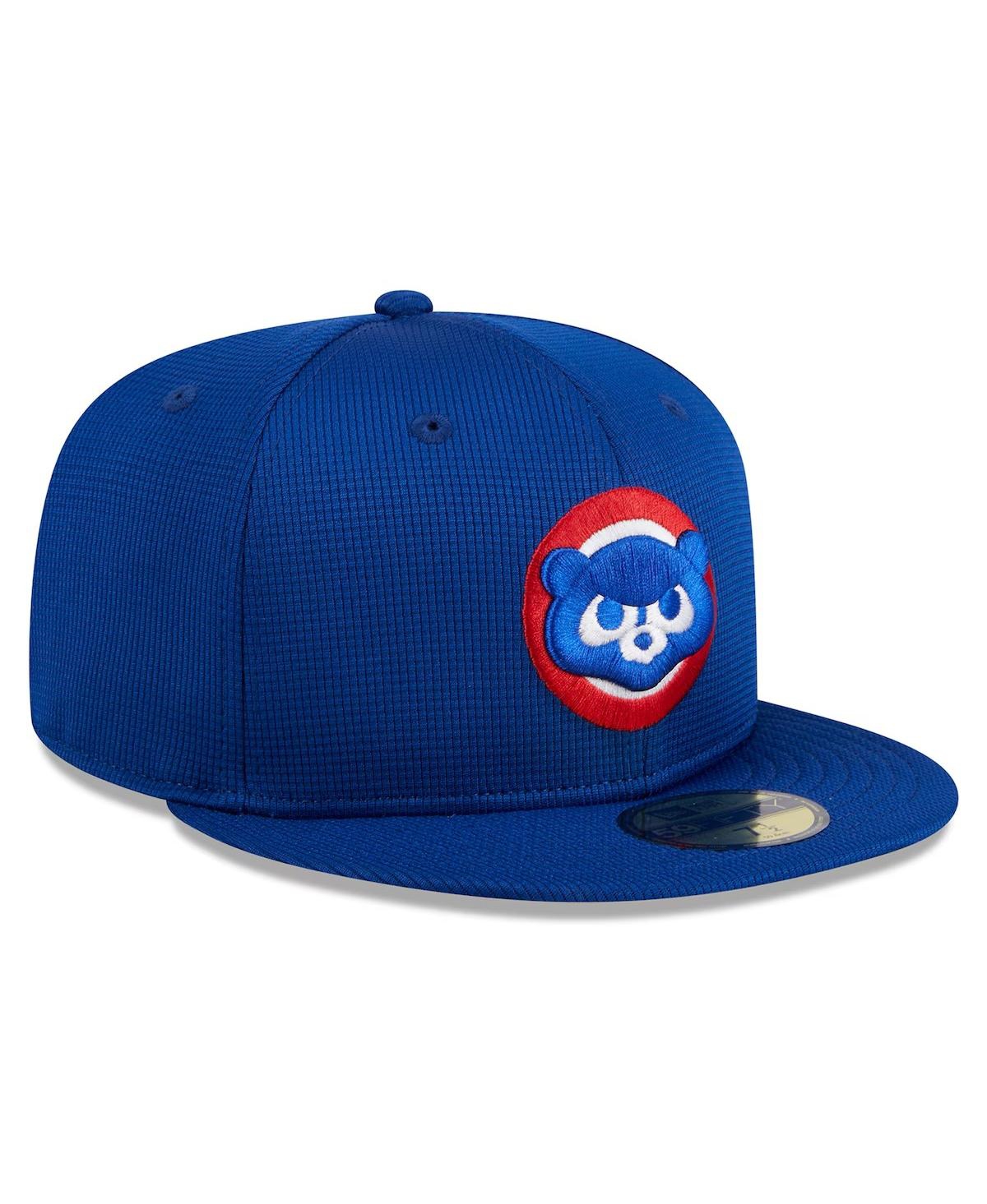 New Era Men's Royal Chicago Cubs 2024 Batting Practice 59FIFTY Fitted Hat