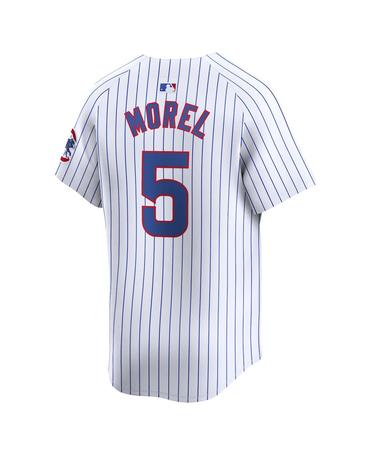 Nike Men's Christopher MorelChicago Cubs Home Limited Player Jersey - White
